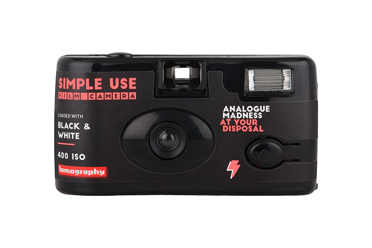 กล้องฟิล์ม Lomography Simple Use Film Camera Black and White